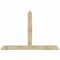Ekena Millwork Portland Rough Sawn Timber Gable Bracket, Douglas Fir, 84"W x 56"H x 6"D x 6"F, 16/12 Pitch GBW084X56X0606POR00RDF - alternate 1